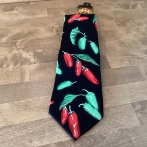 Robin Ruth “Chilis & Leaves“ Necktie